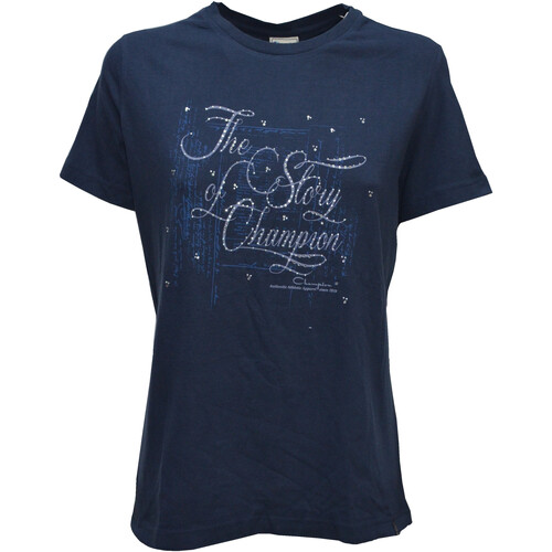 Abbigliamento Donna T-shirt maniche corte Champion 107766 Blu