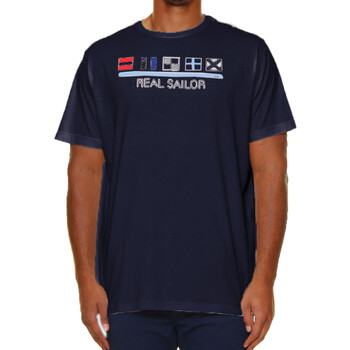 Abbigliamento Uomo T-shirt maniche corte Max Fort 35820 Blu