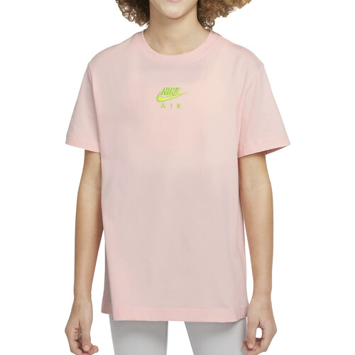 Abbigliamento Bambina T-shirt maniche corte Nike DO1341 Rosa