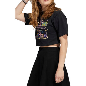 Abbigliamento Donna T-shirt maniche corte adidas Originals HC3078 Nero
