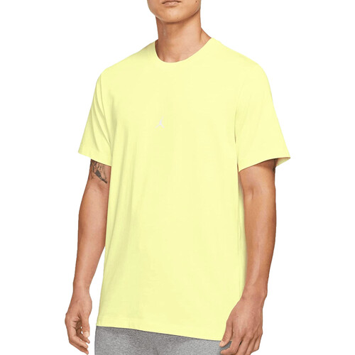 Abbigliamento Uomo T-shirt maniche corte Nike DM1428 Giallo