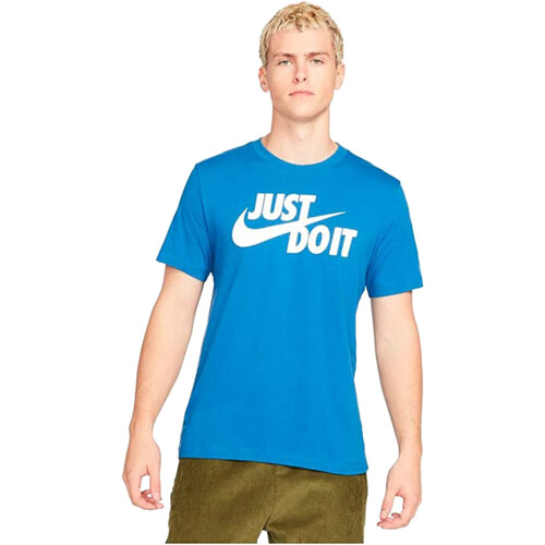 Abbigliamento Uomo T-shirt maniche corte Nike AR5006 Blu