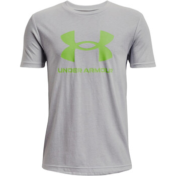 Abbigliamento Bambino T-shirt maniche corte Under Armour 1363282 Grigio