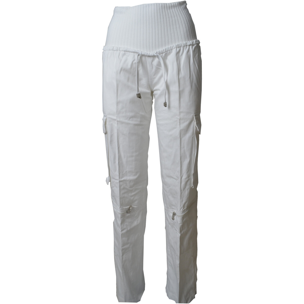 Abbigliamento Donna Pantaloni a campana adidas Originals 521151 Bianco