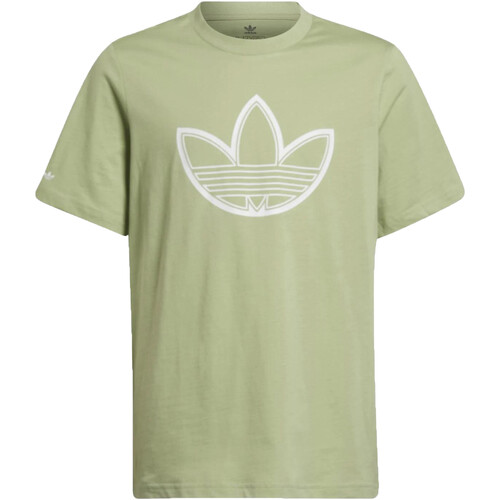 Abbigliamento Bambino T-shirt maniche corte adidas Originals HE2079 Verde