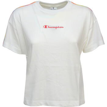 Abbigliamento Donna T-shirt maniche corte Champion 114993 Bianco