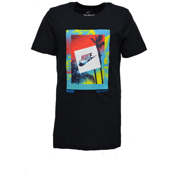Abbigliamento Bambino T-shirt maniche corte Nike DR9735 Nero
