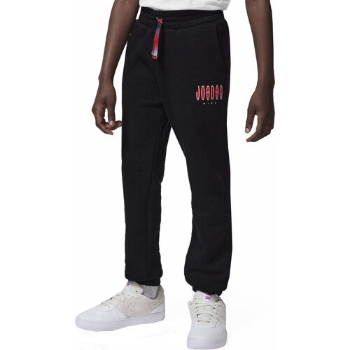 Abbigliamento Bambino Pantaloni da tuta Nike 95B684 Nero