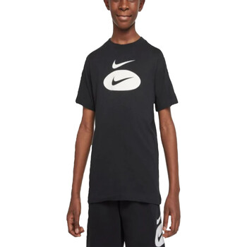 Abbigliamento Bambino T-shirt maniche corte Nike DO1808 Nero