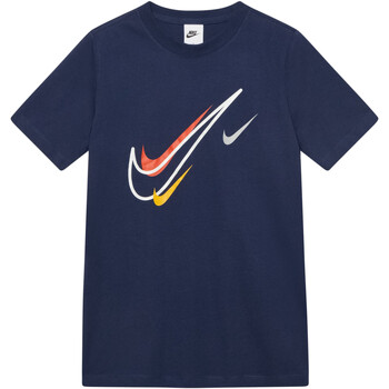 Abbigliamento Bambino T-shirt maniche corte Nike DX2297 Blu