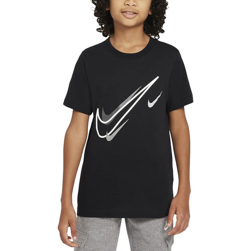 Abbigliamento Bambino T-shirt maniche corte Nike DX2297 Nero