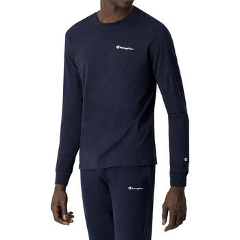 Abbigliamento Uomo T-shirts a maniche lunghe Champion 218293 Blu