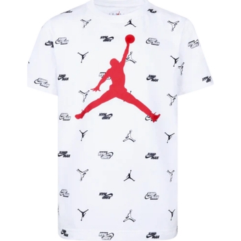 Abbigliamento Bambino T-shirt maniche corte Nike 95B825 Bianco