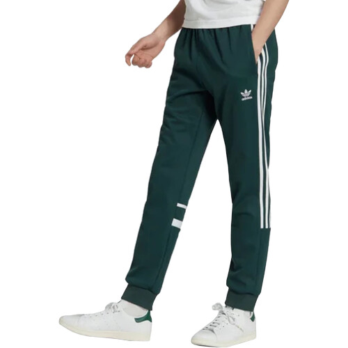 Abbigliamento Uomo Pantaloni da tuta adidas Originals HK9686 Verde