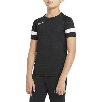 Abbigliamento Bambino T-shirt maniche corte Nike CW6103 Nero