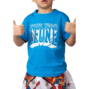 Abbigliamento Bambino T-shirt maniche corte Leone ABJ10 Blu
