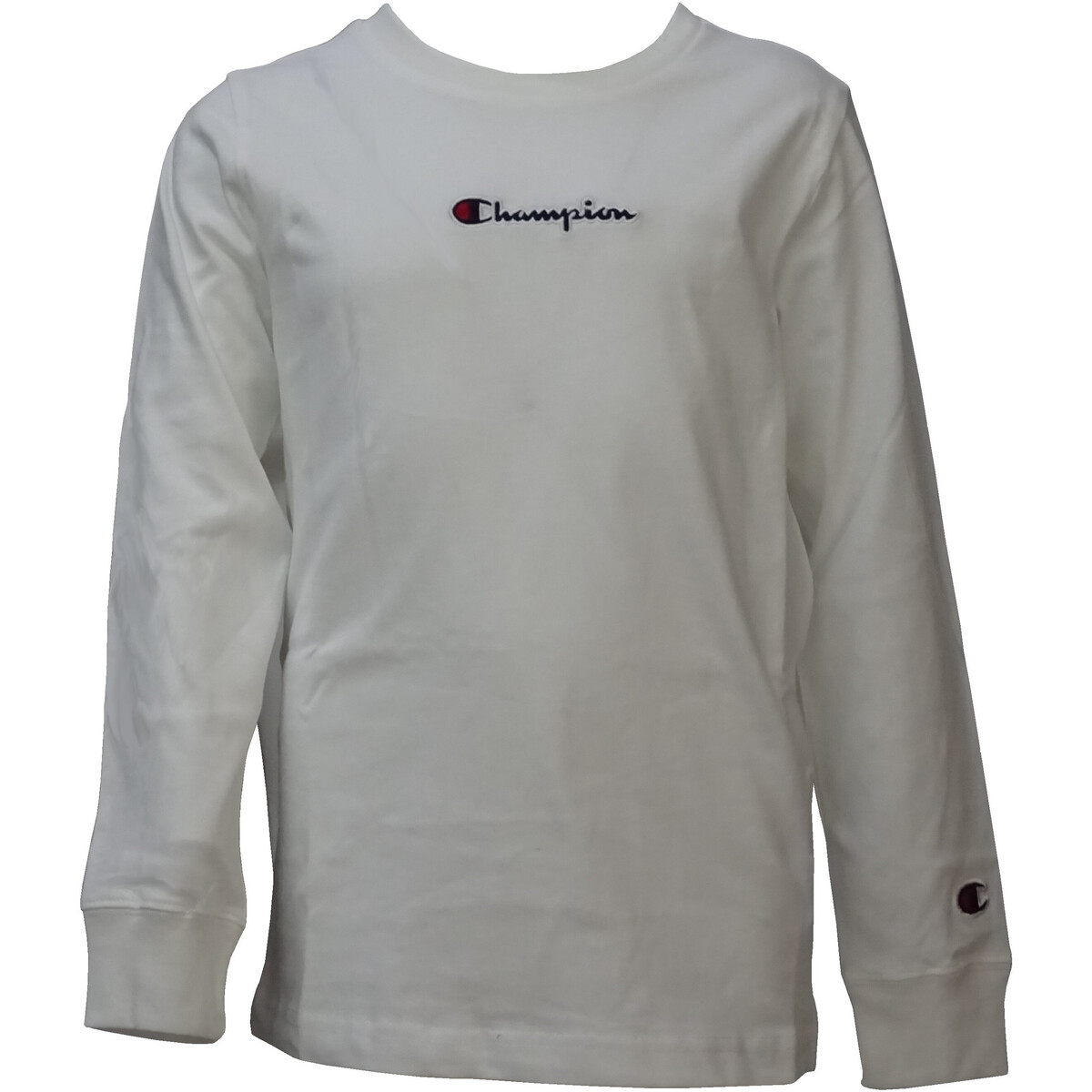 Abbigliamento Bambino T-shirts a maniche lunghe Champion 306167 Bianco