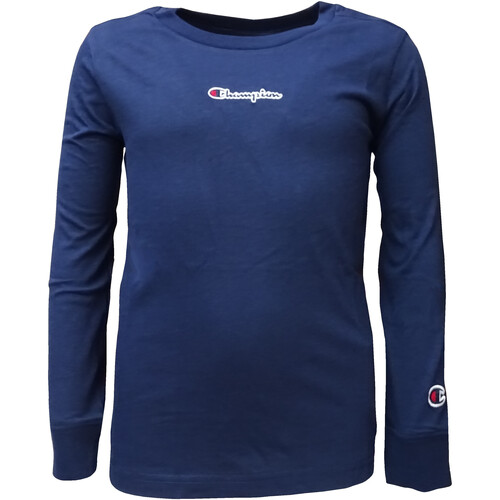Abbigliamento Bambino T-shirts a maniche lunghe Champion 306167 Blu