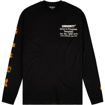 Abbigliamento Uomo T-shirts a maniche lunghe Carhartt I030998 Nero