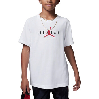 Abbigliamento Bambino T-shirt maniche corte Nike 95B922 Bianco