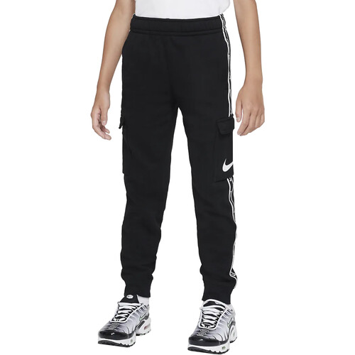 Abbigliamento Bambino Pantaloni da tuta Nike FD0310 Nero