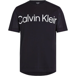 Abbigliamento Uomo T-shirt maniche corte Calvin Klein Jeans 00GMS3K102 Nero