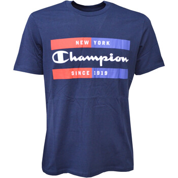 Abbigliamento Uomo T-shirt maniche corte Champion 218559 Blu