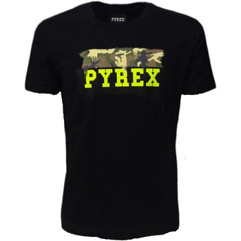Abbigliamento Uomo T-shirt maniche corte Pyrex 44075 Nero