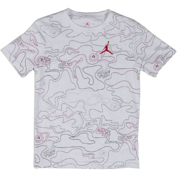 Abbigliamento Bambino T-shirt maniche corte Nike 95C228 Bianco