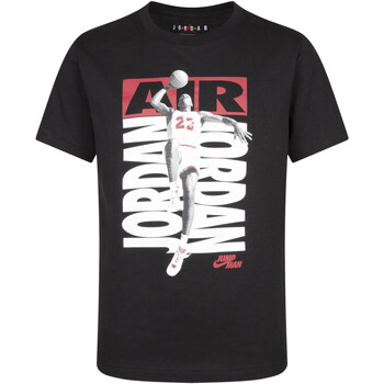 Abbigliamento Bambino T-shirt maniche corte Nike 95C187 Nero