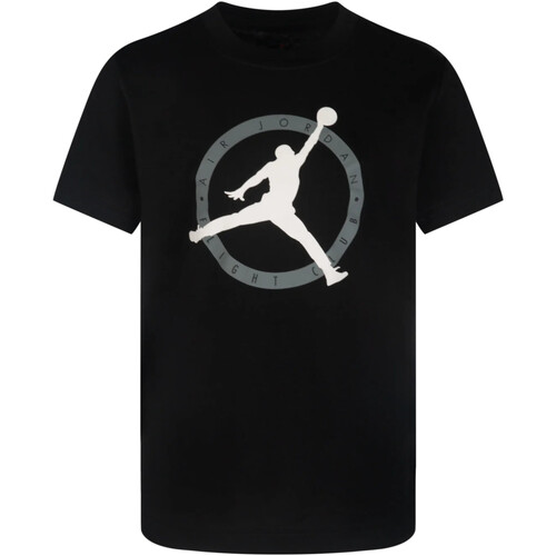 Abbigliamento Bambino T-shirt maniche corte Nike 95C123 Nero