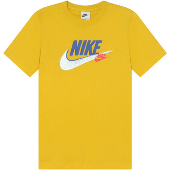 Abbigliamento Bambino T-shirt maniche corte Nike FD1201 Giallo