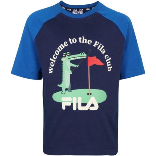 Abbigliamento Bambino T-shirt maniche corte Fila FAK0177 Blu
