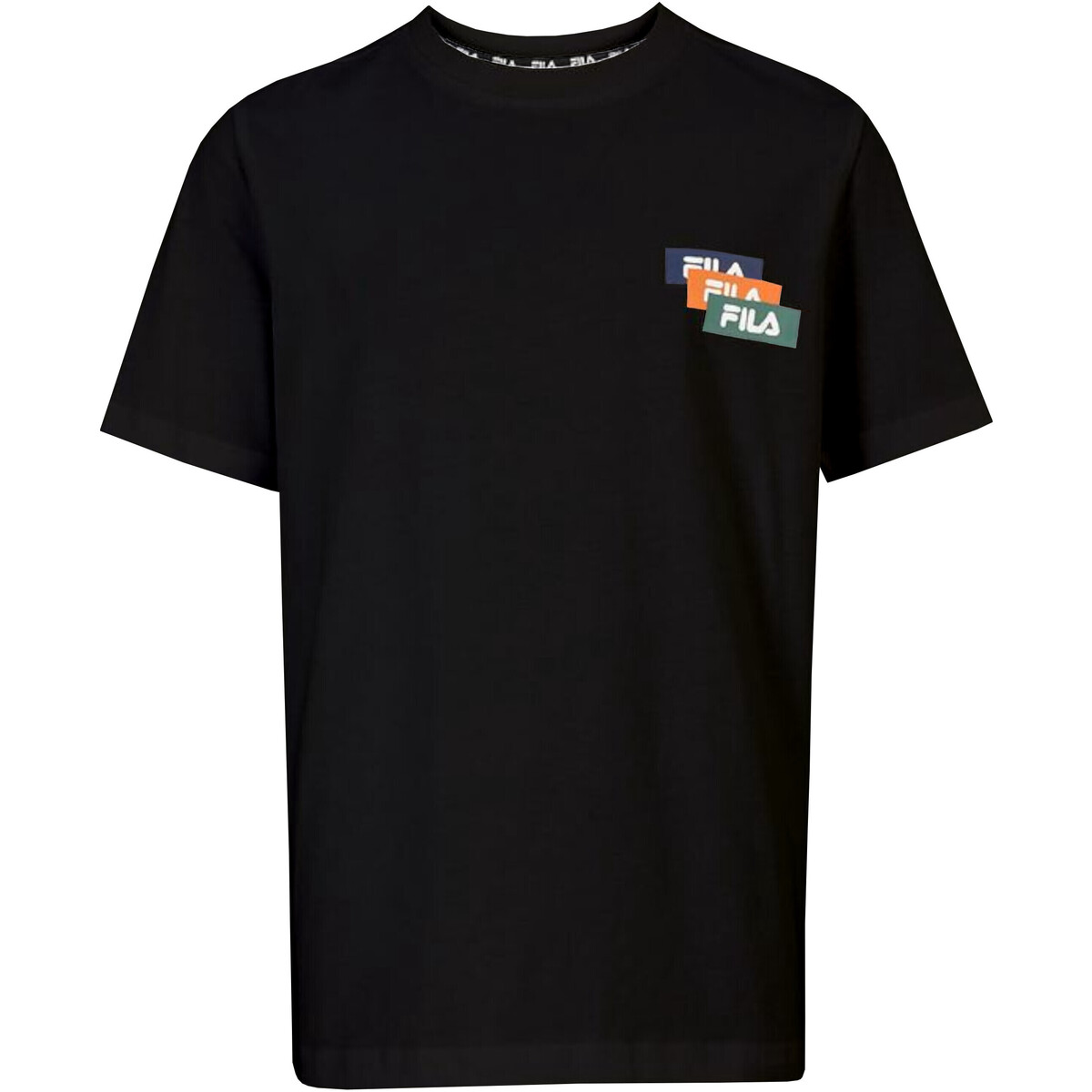 Abbigliamento Bambino T-shirt maniche corte Fila FAT0238 Nero