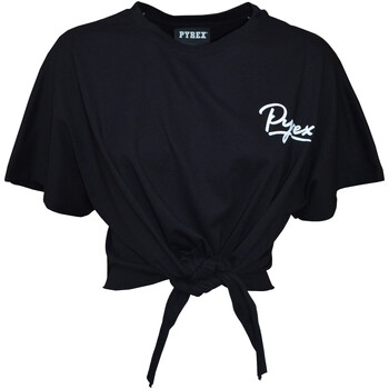 Abbigliamento Donna T-shirt maniche corte Pyrex 44119 Nero