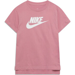 Abbigliamento Bambina T-shirt maniche corte Nike AR5088 Rosa
