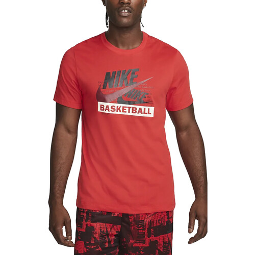 Abbigliamento Uomo T-shirt maniche corte Nike DZ2681 Rosso