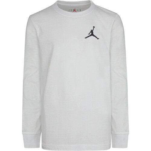 Abbigliamento Bambino T-shirts a maniche lunghe Nike 95A903 Bianco