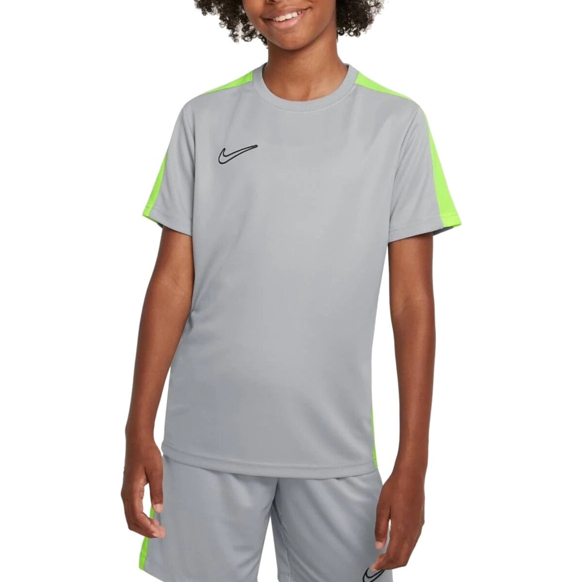 Abbigliamento Bambino T-shirt maniche corte Nike DX5482 Grigio