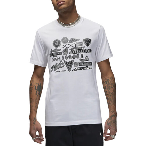 Abbigliamento Uomo T-shirt maniche corte Nike DX9599 Bianco