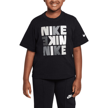 Abbigliamento Bambina T-shirt maniche corte Nike DZ3579 Nero