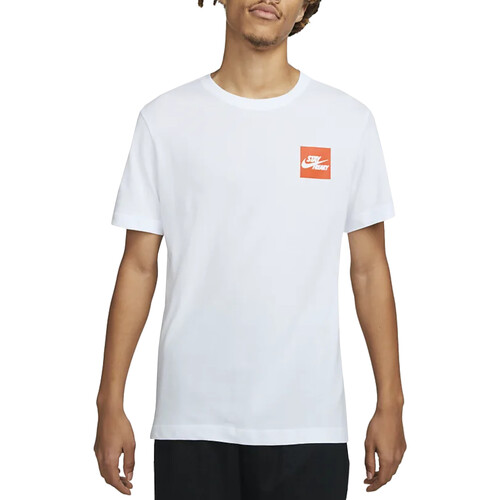 Abbigliamento Uomo T-shirt maniche corte Nike FD0076 Bianco