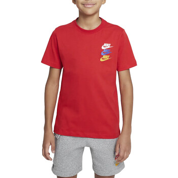 Abbigliamento Bambino T-shirt maniche corte Nike FJ5391 Rosso