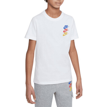 Abbigliamento Bambino T-shirt maniche corte Nike FJ5391 Bianco