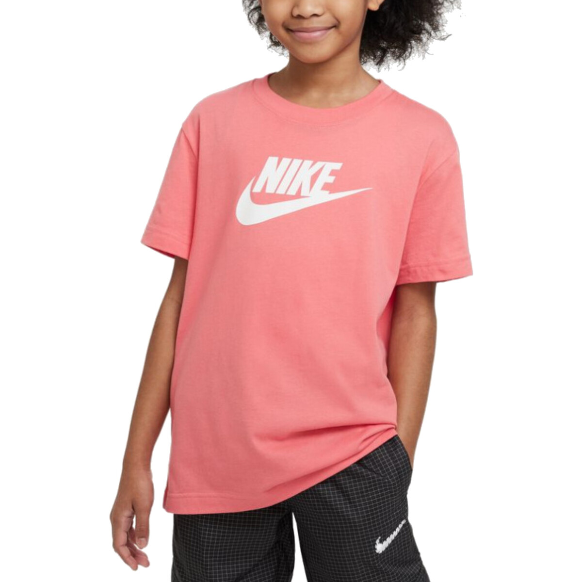 Abbigliamento Bambina T-shirt maniche corte Nike FD0928 Rosa