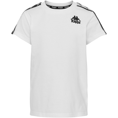 Abbigliamento Bambino T-shirt maniche corte Kappa 303WGB0-BIMBO Bianco