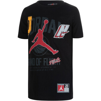 Abbigliamento Bambino T-shirt maniche corte Nike 95C192 Nero