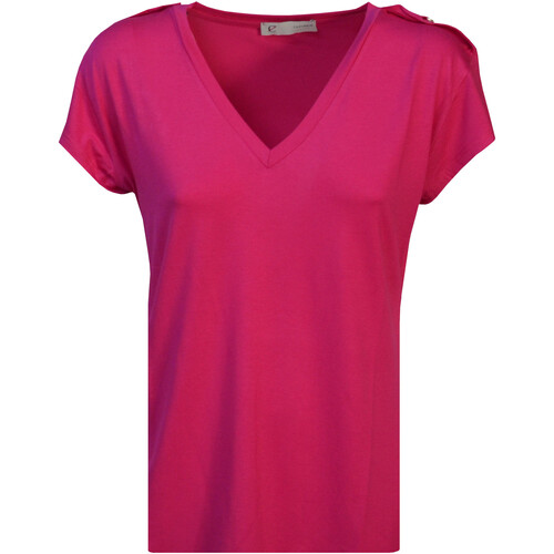 Abbigliamento Donna T-shirt maniche corte Café Noir JT0108 Rosa