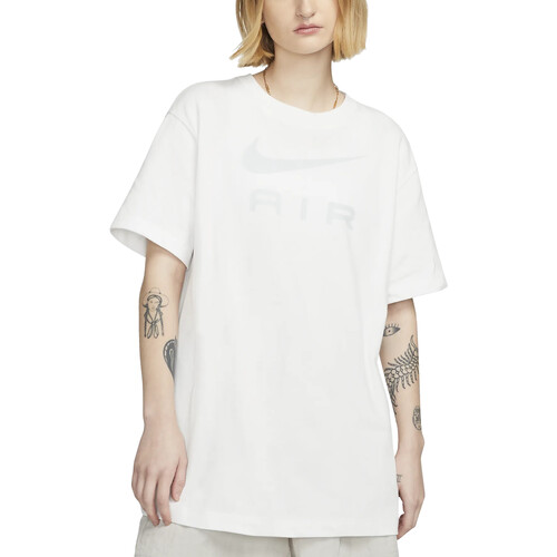 Abbigliamento Donna T-shirt maniche corte Nike DX7918 Bianco