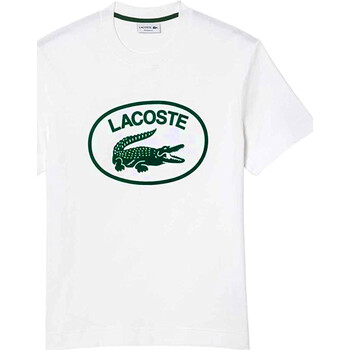 Abbigliamento Uomo T-shirt maniche corte Lacoste TH0244 Bianco